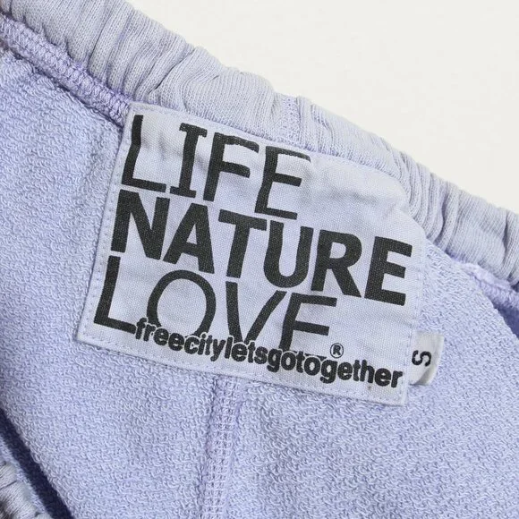 FREECITY LETSGO Supervintage OG Sweatpant in Lavenderlove Purple Cotton Sz Small - Picture 12 of 14